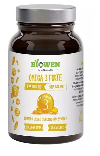 OMEGA-3 FORTE 90 KAPSUŁEK - HEMPKING (BIOWEN)