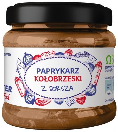 PAPRYKARZ KOŁOBRZESKI Z DORSZA 155 g - KUTER FISH