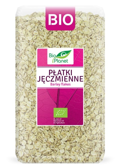 PŁATKI JĘCZMIENNE BIO 600 g - BIO PLANET