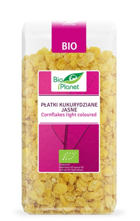 PŁATKI KUKURYDZIANE JASNE BIO 250 g - BIO PLANET