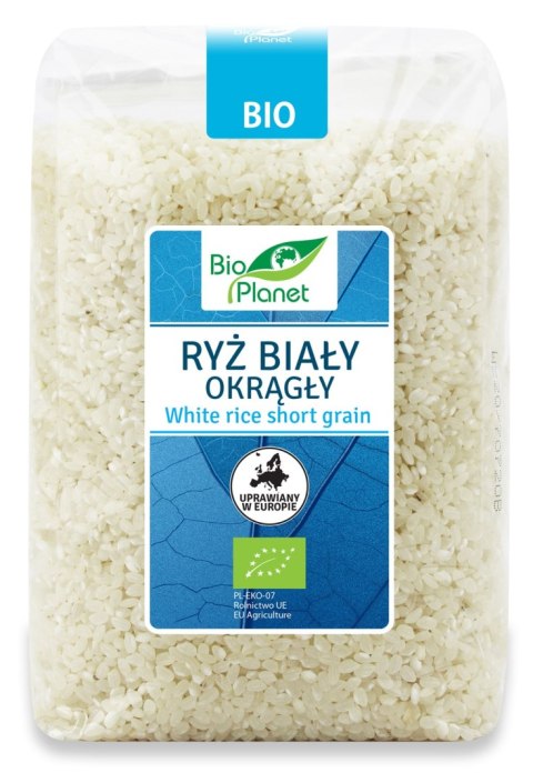 RYŻ BIAŁY OKRĄGŁY BIO 1 kg - BIO PLANET