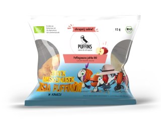 JABŁKO SUSZONE BIO 15 g - PUFFINS