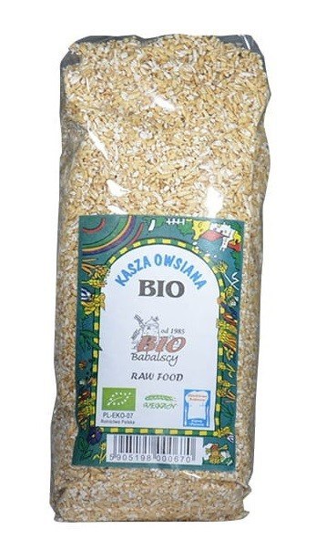 KASZA OWSIANA BIO 500 g - BABALSCY