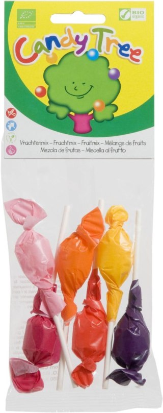 LIZAKI OKRĄGŁE MIX BEZGLUTENOWE BIO (6 x 10 g) 60 g - CANDY TREE