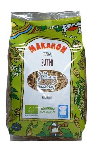 MAKARON (ŻYTNI RAZOWY) NITKA BIO 400 g - BABALSCY