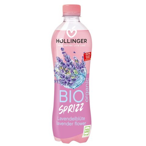 NAPÓJ GAZOWANY LAWENDOWY BIO 500 ml - HOLLINGER