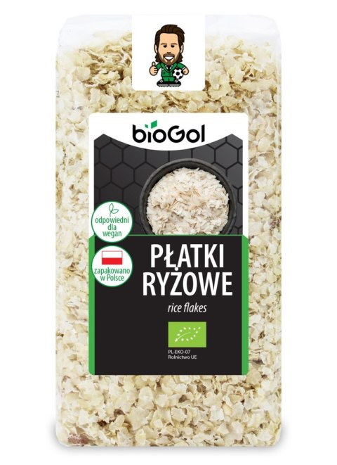 PŁATKI RYŻOWE BIO 300 g - BIOGOL