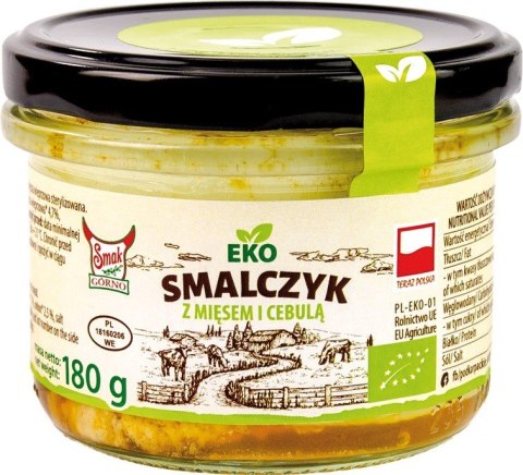 SMALCZYK Z MIĘSEM I CEBULKĄ BIO 180 g - SMAK EKO