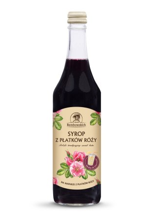 SYROP Z PŁATKÓW RÓŻY 500 ml - REMBOWSCY