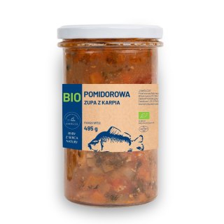 ZUPA POMIDOROWA RYBNA Z KARPIA BIO 495 g - RYBY Z SERCA NATURY