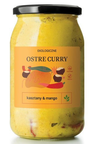 CURRY OSTRE Z MANGO I KASZTANAMI BIO 900 ml - DELIKATNA (ZAKWASOWNIA)