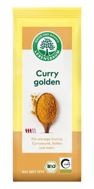 CURRY ZŁOTE BIO 50 g - LEBENSBAUM