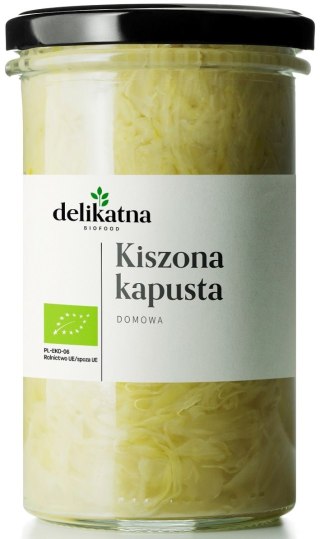 KAPUSTA KISZONA BIO 540 g (500 g) - DELIKATNA (ZAKWASOWNIA)