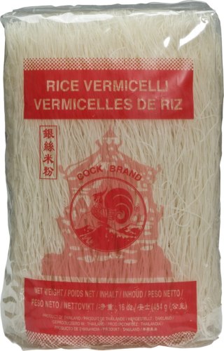 MAKARON (RYŻOWY) VERMICELLI 454 g - MERRE