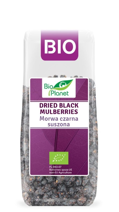 MORWA CZARNA SUSZONA BIO 100 g - BIO PLANET