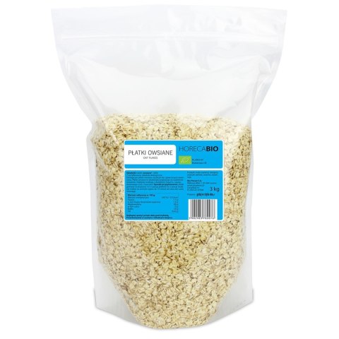 PŁATKI OWSIANE BIO 3 kg - HORECA (BIO PLANET)