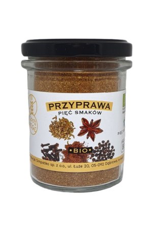 PRZYPRAWA PIĘĆ SMAKÓW BEZGLUTENOWA BIO 80 g - PIĘĆ PRZEMIAN