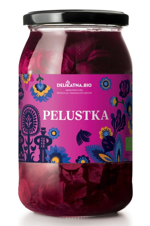 SAŁATKA PELUSTKA BIO 900 g (600 g) - DELIKATNA (ZAKWASOWNIA)