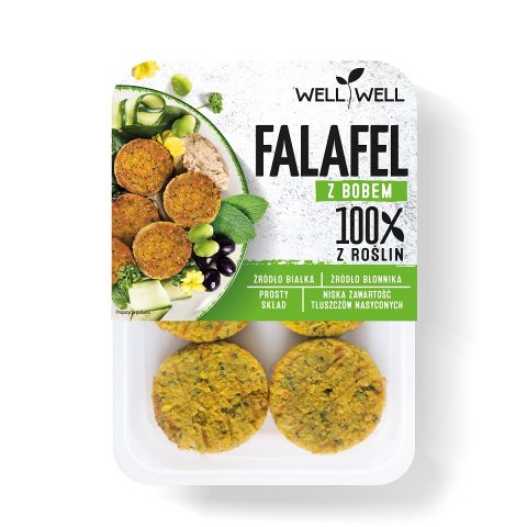 FALAFEL Z BOBEM 200 g - WELL WELL