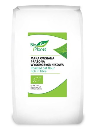 MĄKA OWSIANA PRAŻONA WYSOKOBŁONNIKOWA BIO 700 g - BIO PLANET