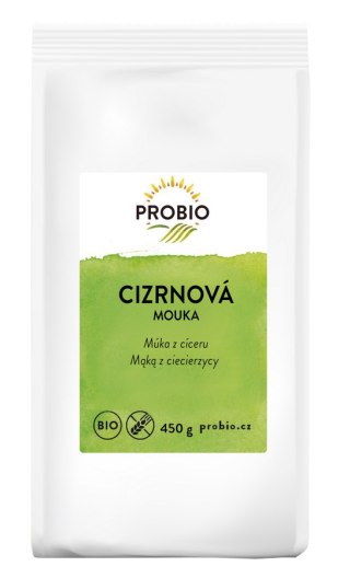 MĄKA Z CIECIERZYCY BEZGLUTENOWA BIO 450 g - PROBIO