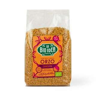 MAKARON ORZO Z KURKUMĄ I CZARNYM PIEPRZEM BIO 400 g - LA BIO IDEA