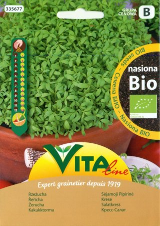 NASIONA RZEŻUCHY BIO NA KIEŁKI 4 g - VITA LINE (77594CIN0EP) (PRODUKT SEZONOWY)