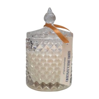 ŚWIECA SOJOWA ZAPACHOWA KASZMIR W KRYSZTALE 250 ml - YOUR CANDLE