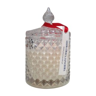 ŚWIECA SOJOWA ZAPACHOWA ŚWIĄTECZNY CZAS W KRYSZTALE 250 ml - YOUR CANDLE (PRODUKT SEZONOWY)